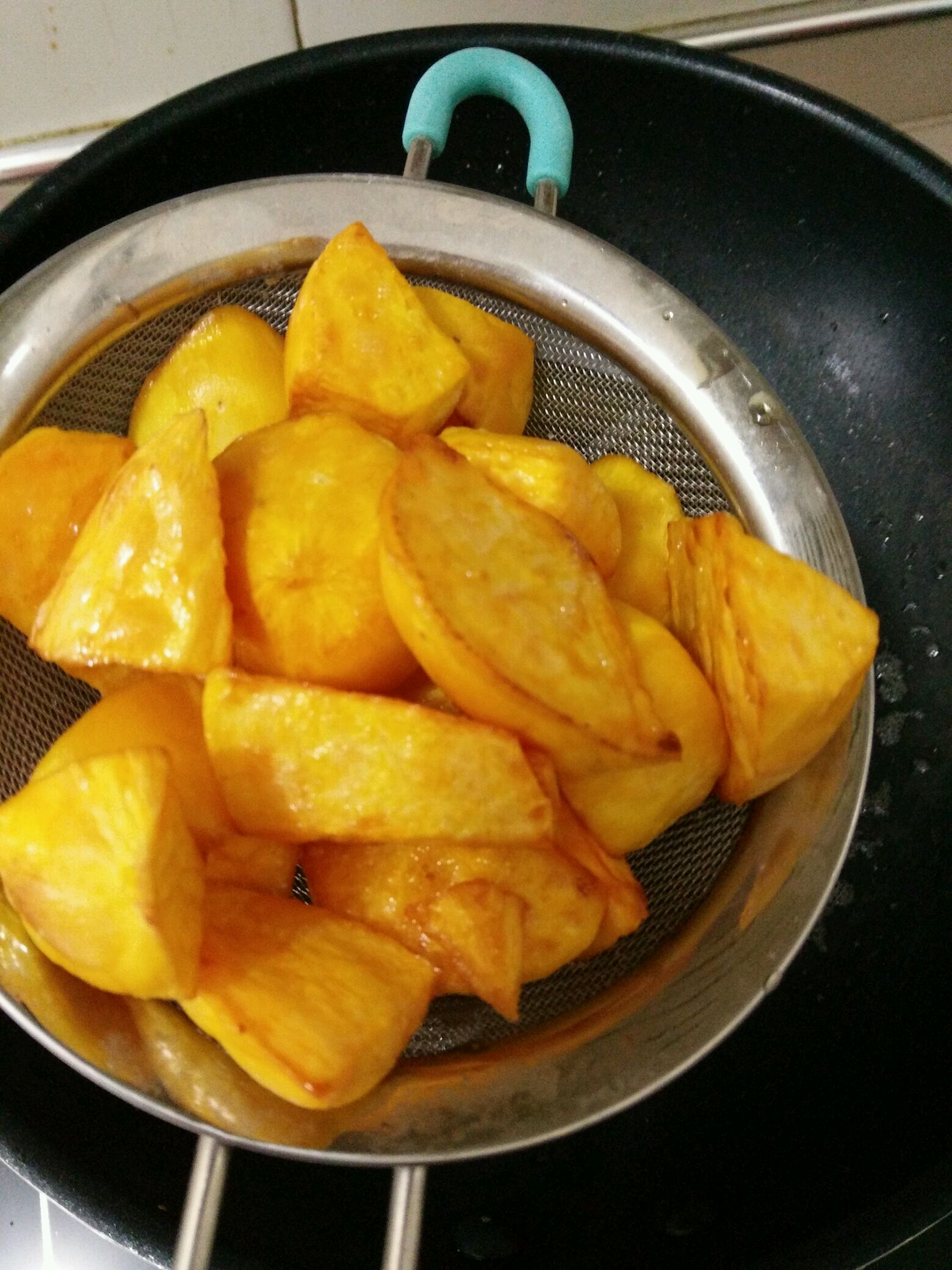 拔丝红薯怎么做_拔丝红薯的做法_豆果美食