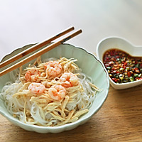 低脂鸡丝拌魔芋丝(我的减肥餐)的做法图解5