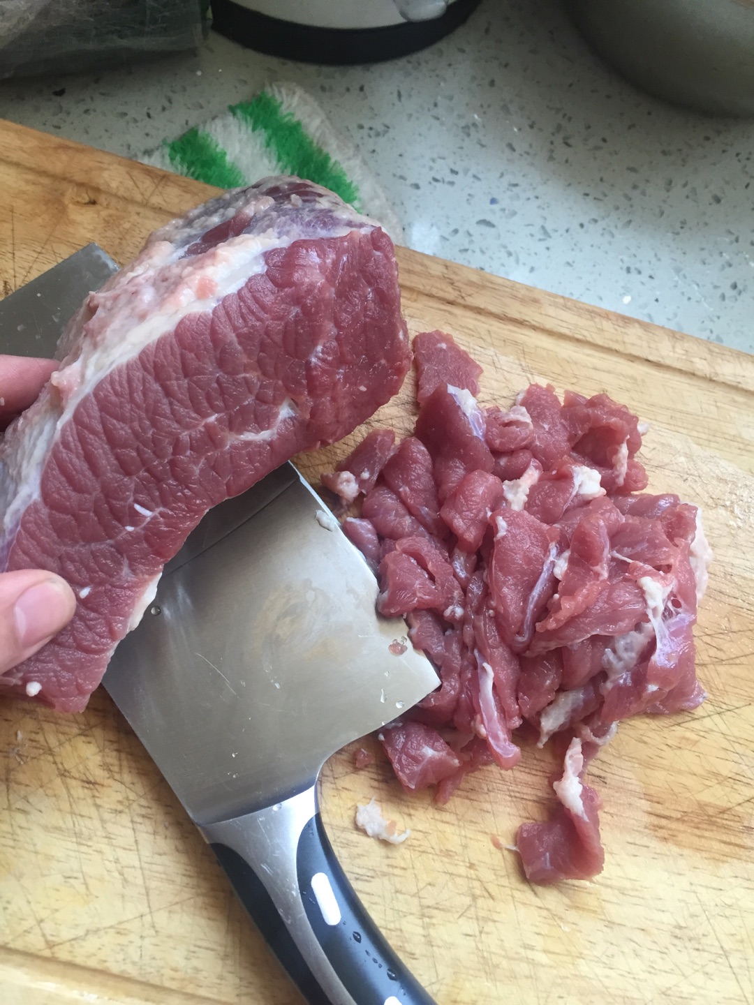 牛肉切片