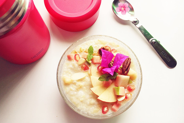 营养又美味的【缤纷水果粥】#膳魔师 · 妈妈的一粥一汤#的做法_【图解】营养又美味的【缤纷水果粥】#膳魔师 · 妈妈的一粥一汤#怎么做如何做好吃_营养又美味的【缤纷水果粥】#膳魔师 · 妈妈的一粥一汤#家常做法大全_lingling玲食_豆果美食