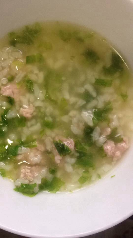 菜肉粥 