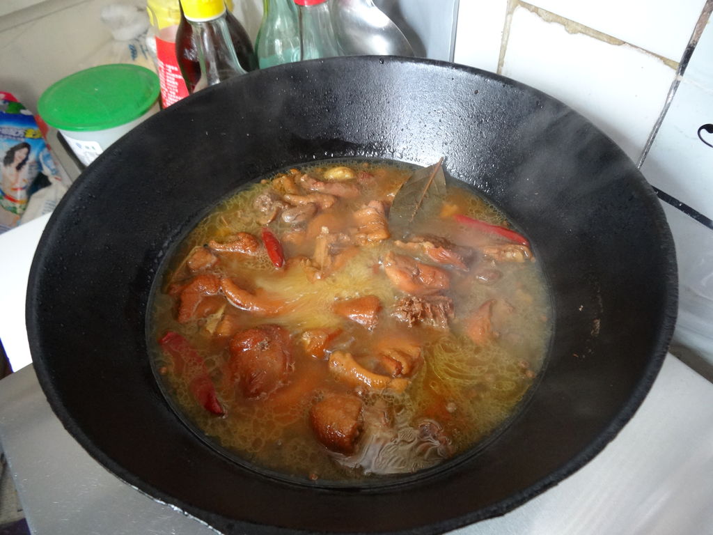 新疆大盘鸡的做法+!