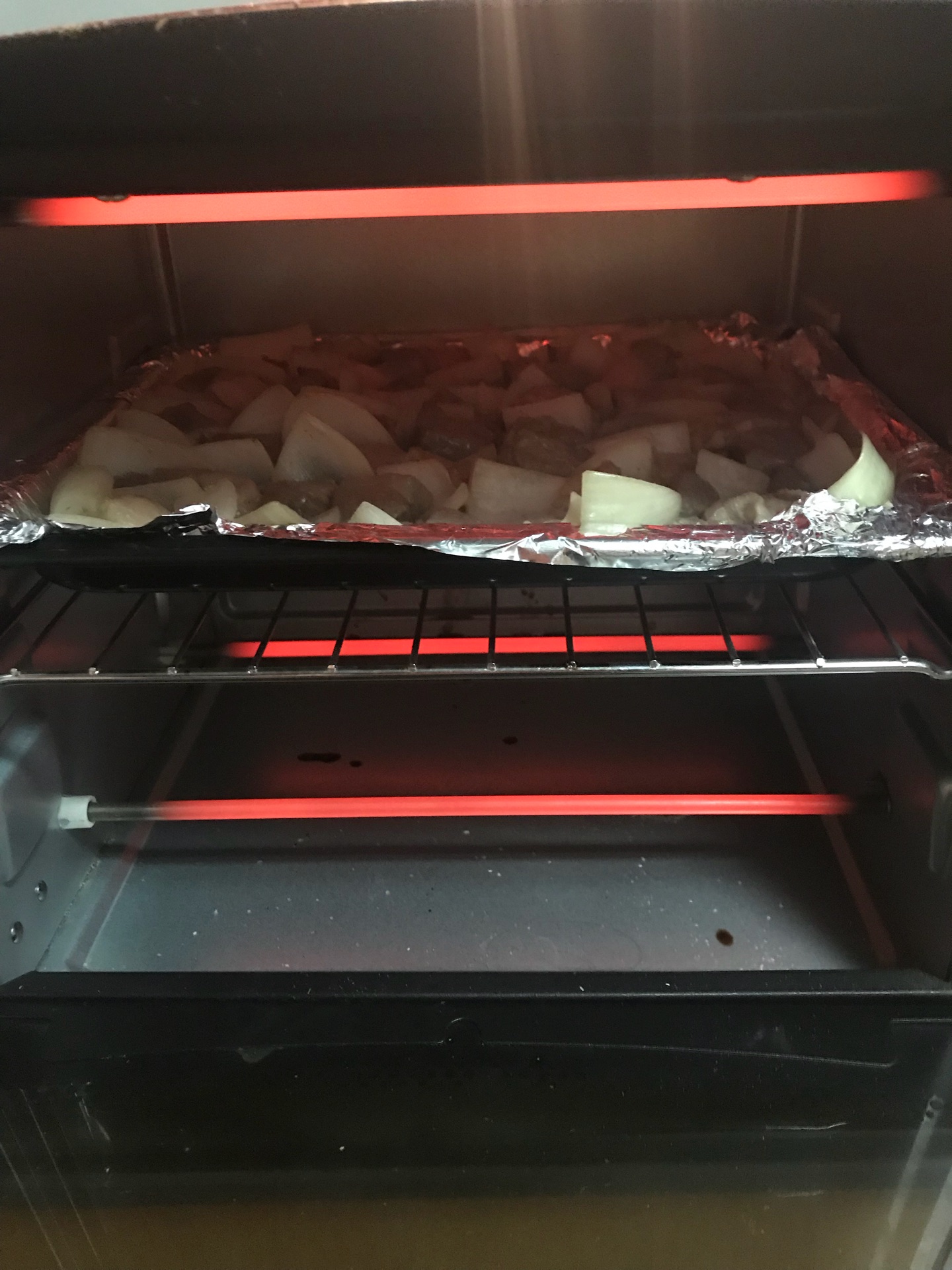 电烤箱烤羊肉粒怎么做_电烤箱烤羊肉粒的做法_豆果美食