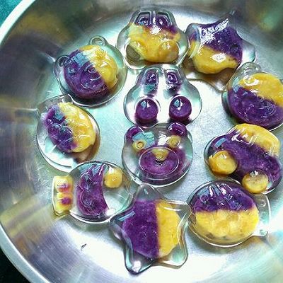 花式水晶月饼(即食)的做法_【图解】花式水晶月饼(即食)怎么做好吃