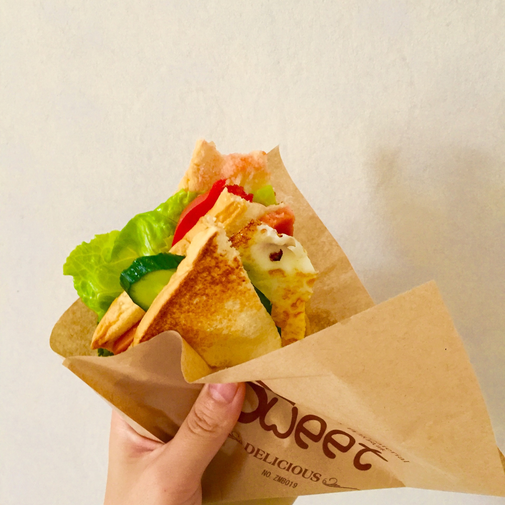 素食早餐三明治的做法和步骤第6张图