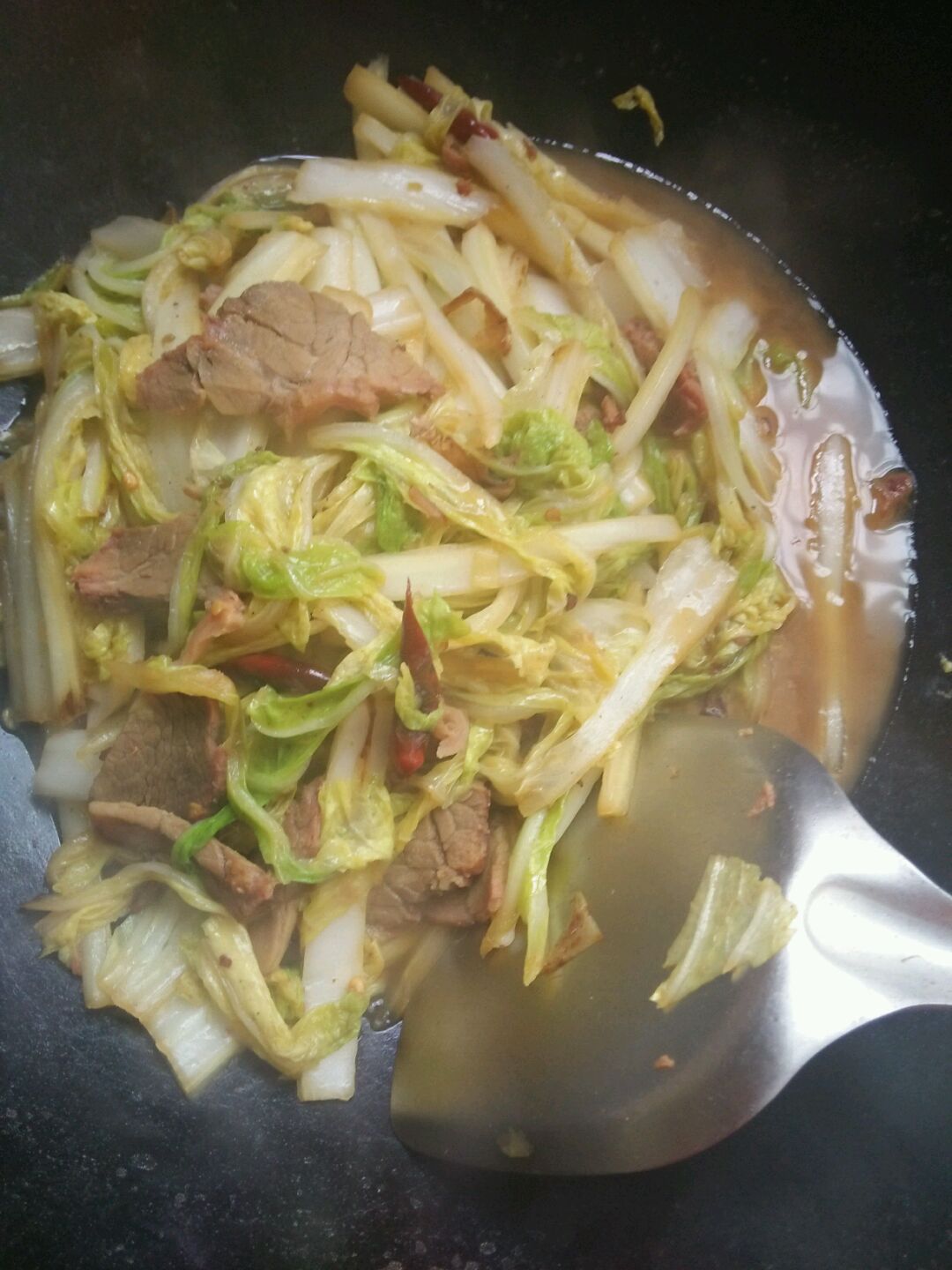 牛肉烧菜