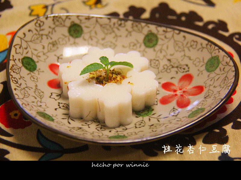 桂花杏仁豆腐