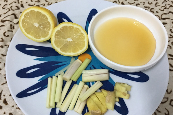 香茅柠檬姜水的做法