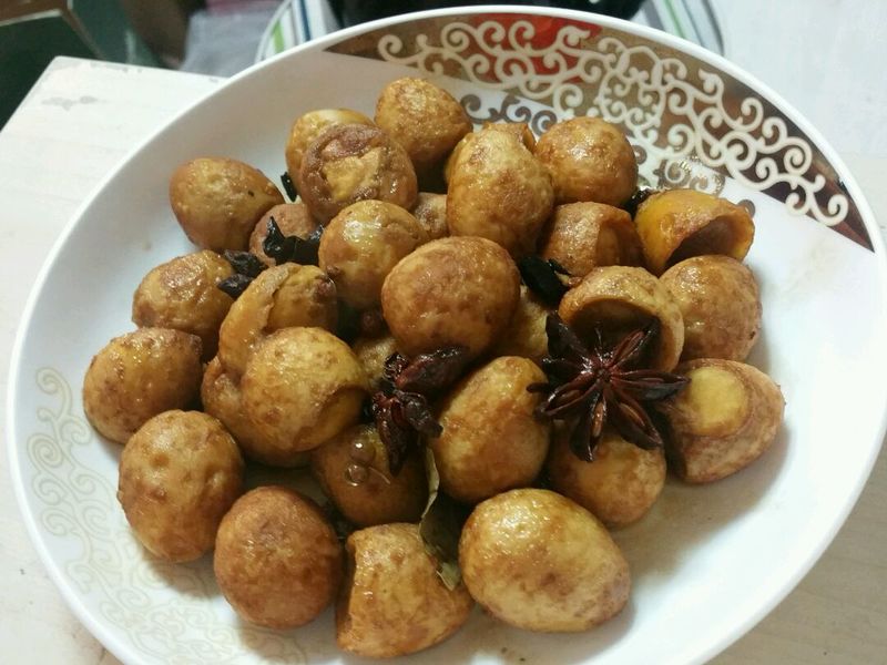 酱油蛋鹌鹑步骤八角冰糖做法虎皮蛋的菜谱食谱本冰糖的减脂每日鹌鹑详细图片