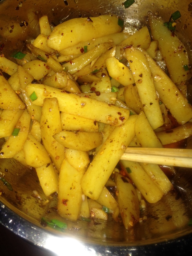 油炸土豆