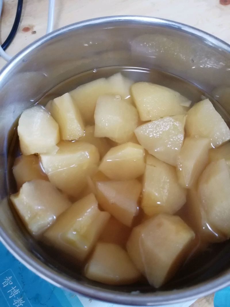 宿舍小锅版苹果罐头的做法