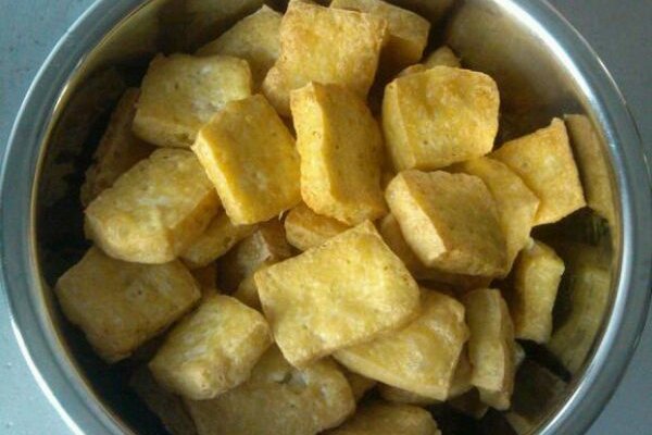 自制炸豆泡