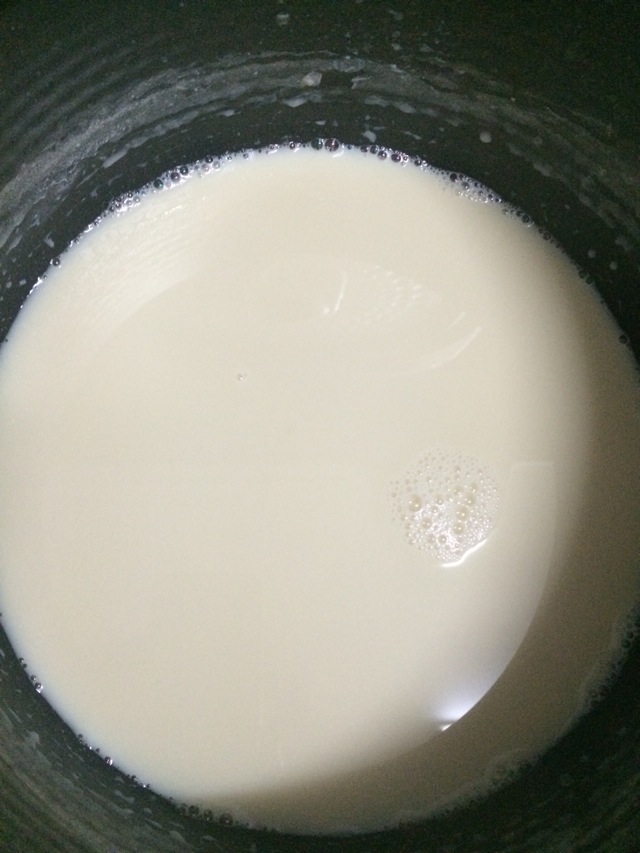 豆浆十奶粉的做法