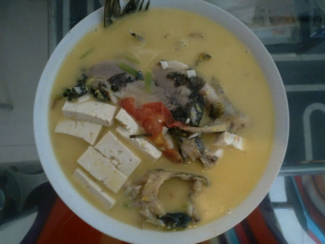 昂刺鱼番茄豆腐汤