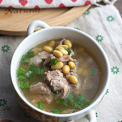 黄豆排骨汤