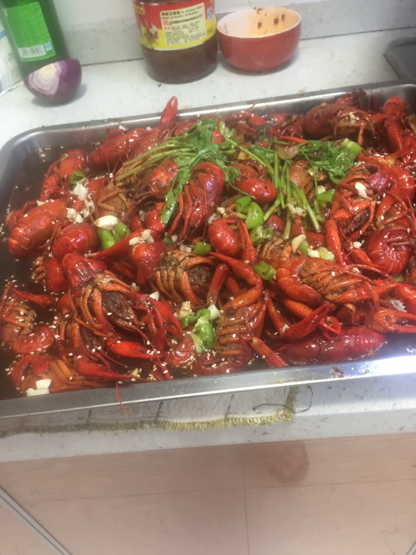 十三香龙虾的做法