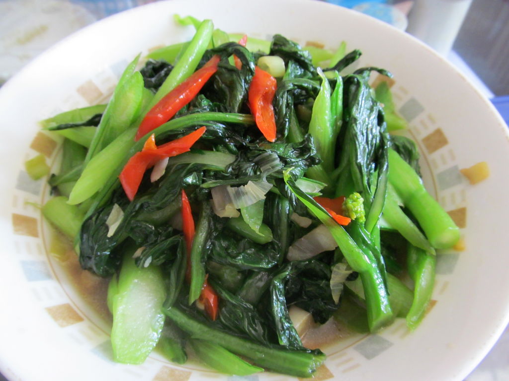 清炒菜心图片