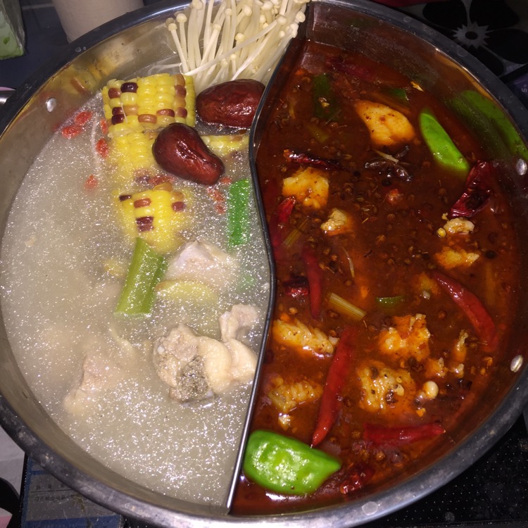 羊肉鸳鸯火锅的做法图解5