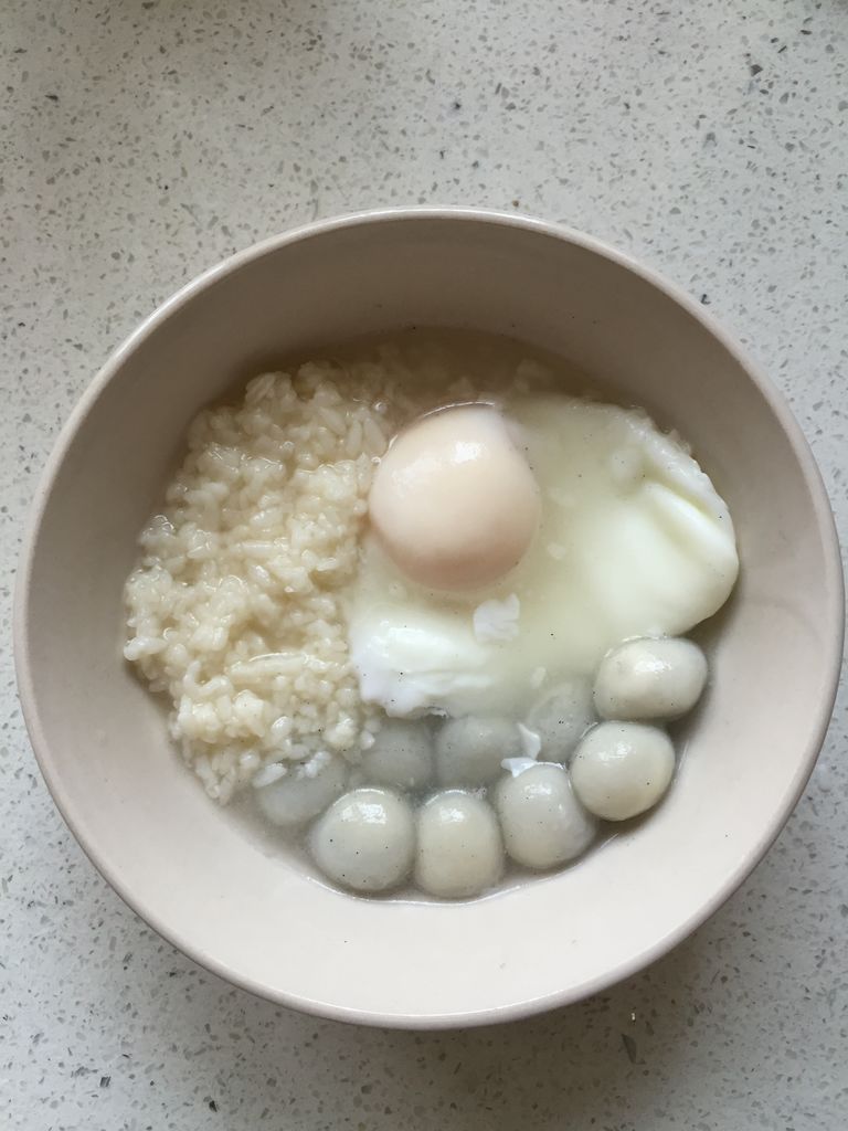 酒酿圆子水铺蛋