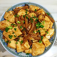 牛肚红烧豆腐的做法_【图解】牛肚红烧豆腐怎