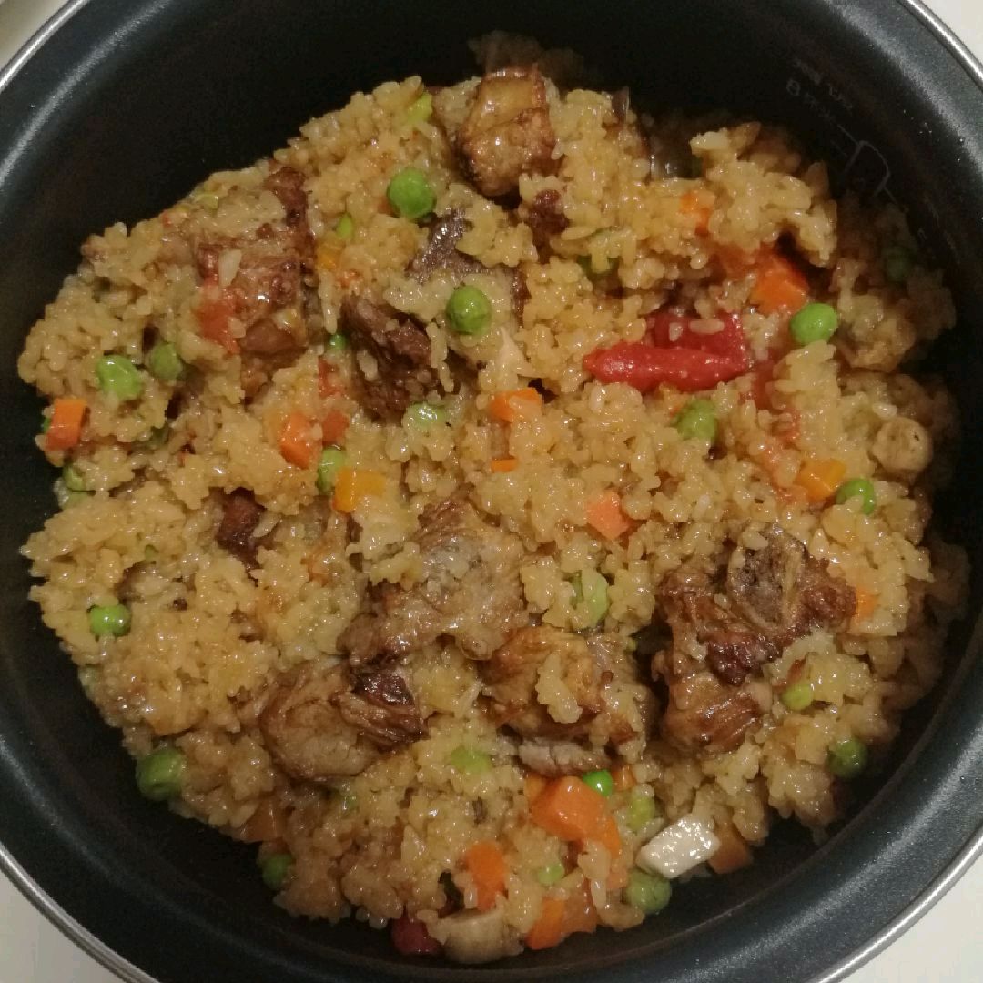 排骨焖饭