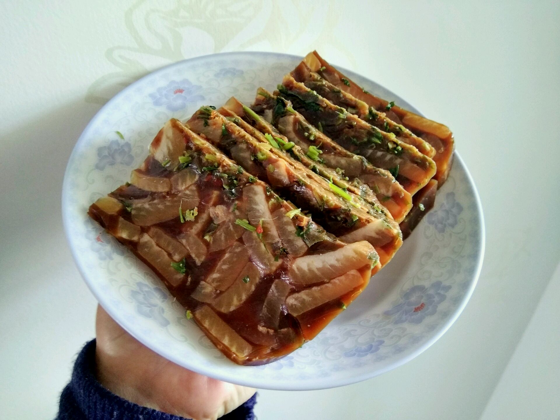 皮肉冻的做法