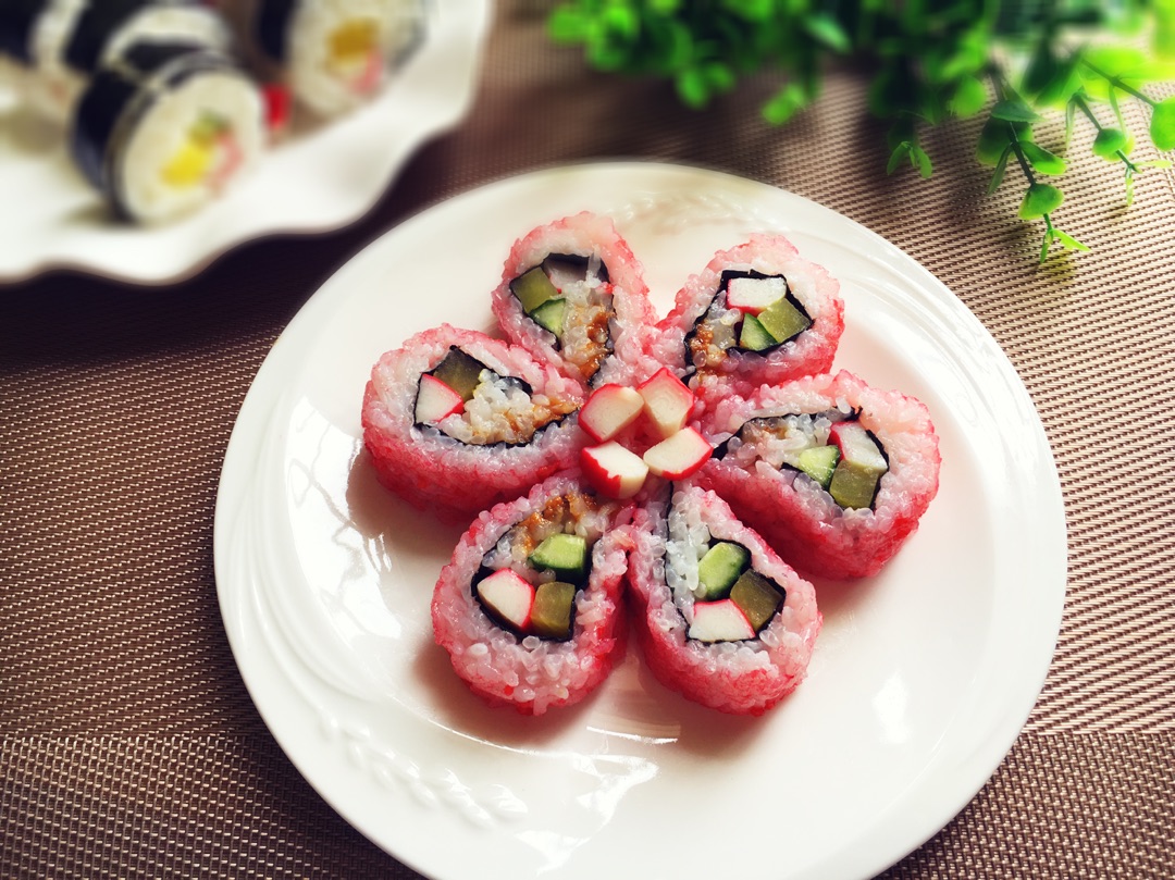 樱花寿司#浪漫樱花季