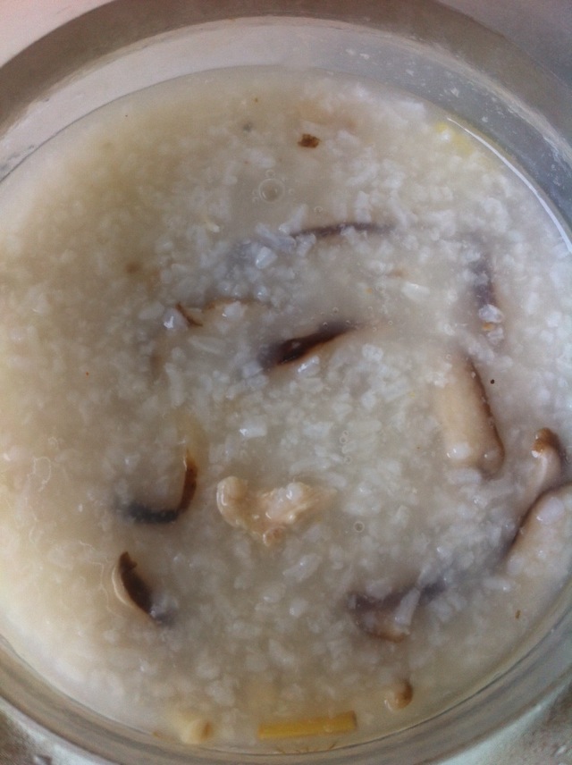 kfc香菇鸡肉粥