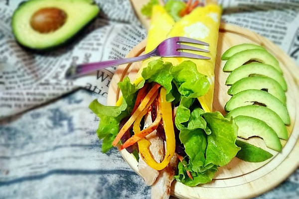 时蔬无油鸡肉卷#年腻后的增肌减脂餐#的做法_【图解】时蔬无油鸡肉卷#年腻后的增肌减脂餐#怎么做如何做好吃_时蔬无油鸡肉卷#年腻后的增肌减脂餐#家常做法大全_沙小囡_豆果美食