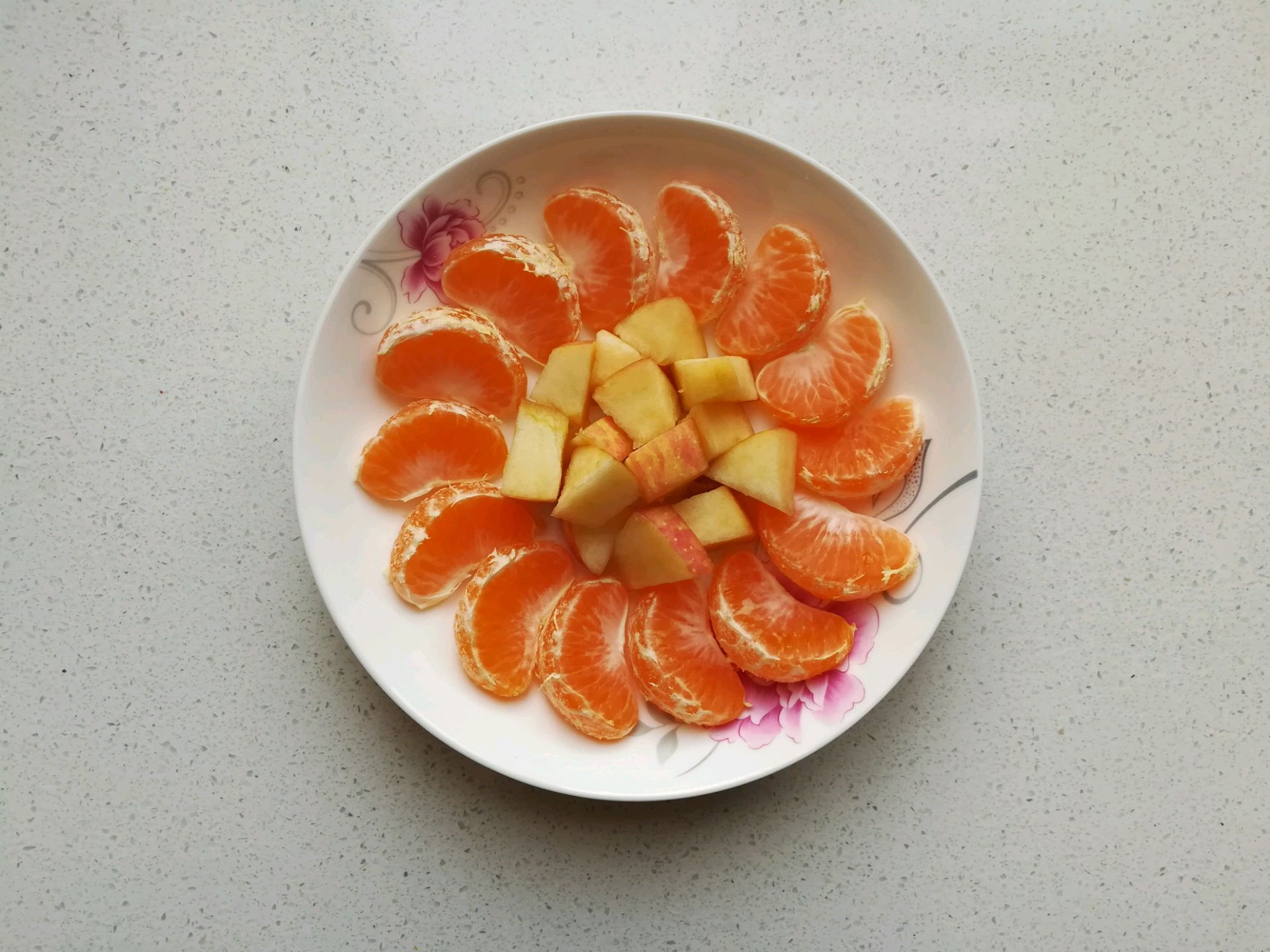 太阳花水果拼盘