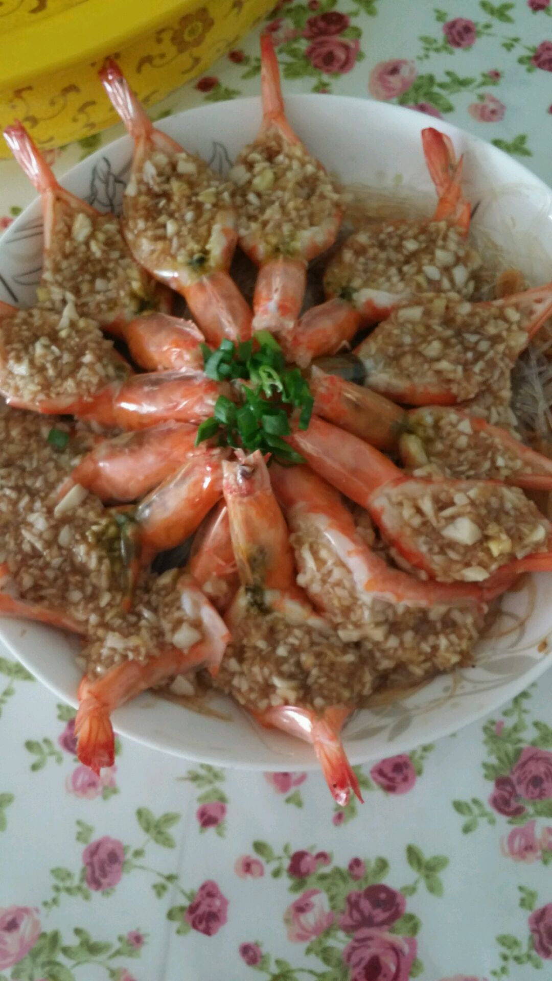 蒜蓉开背虾