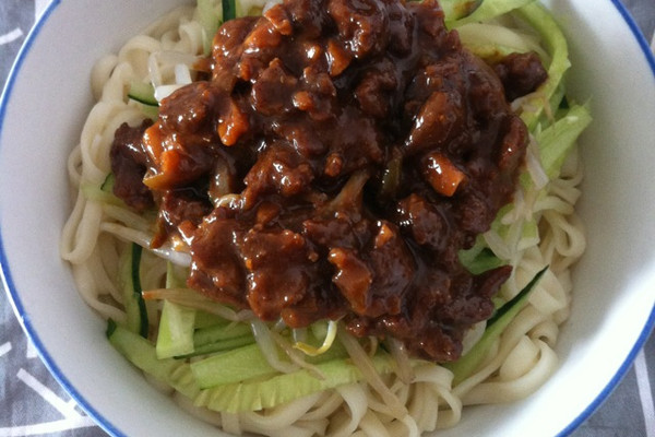 牛肉打卤面