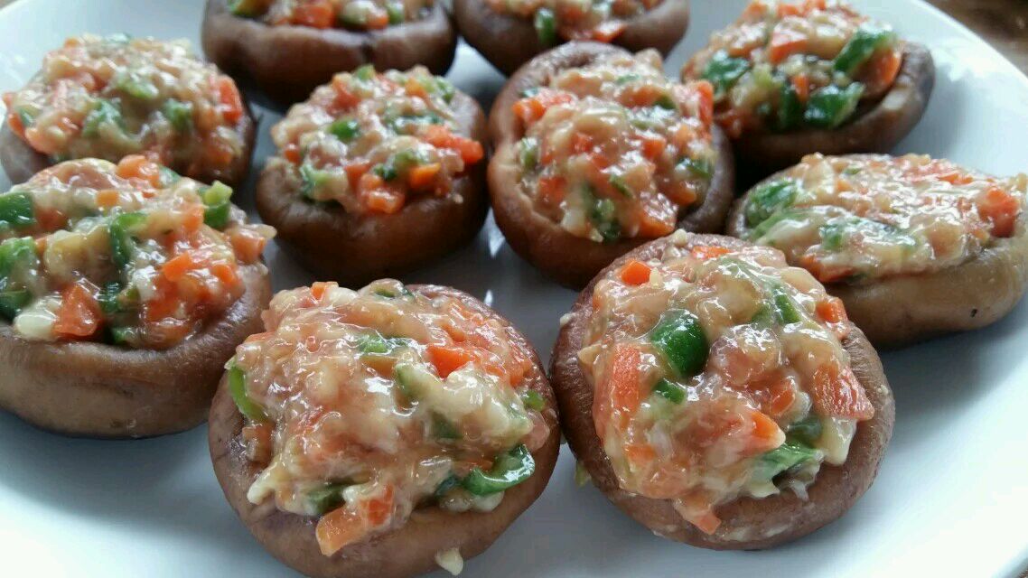 香菇酿肉的做法