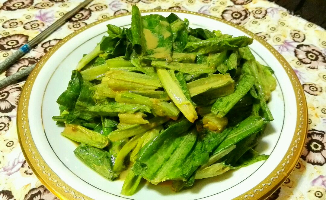 麻酱油麦菜