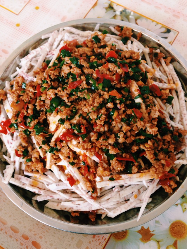香芋肉丝