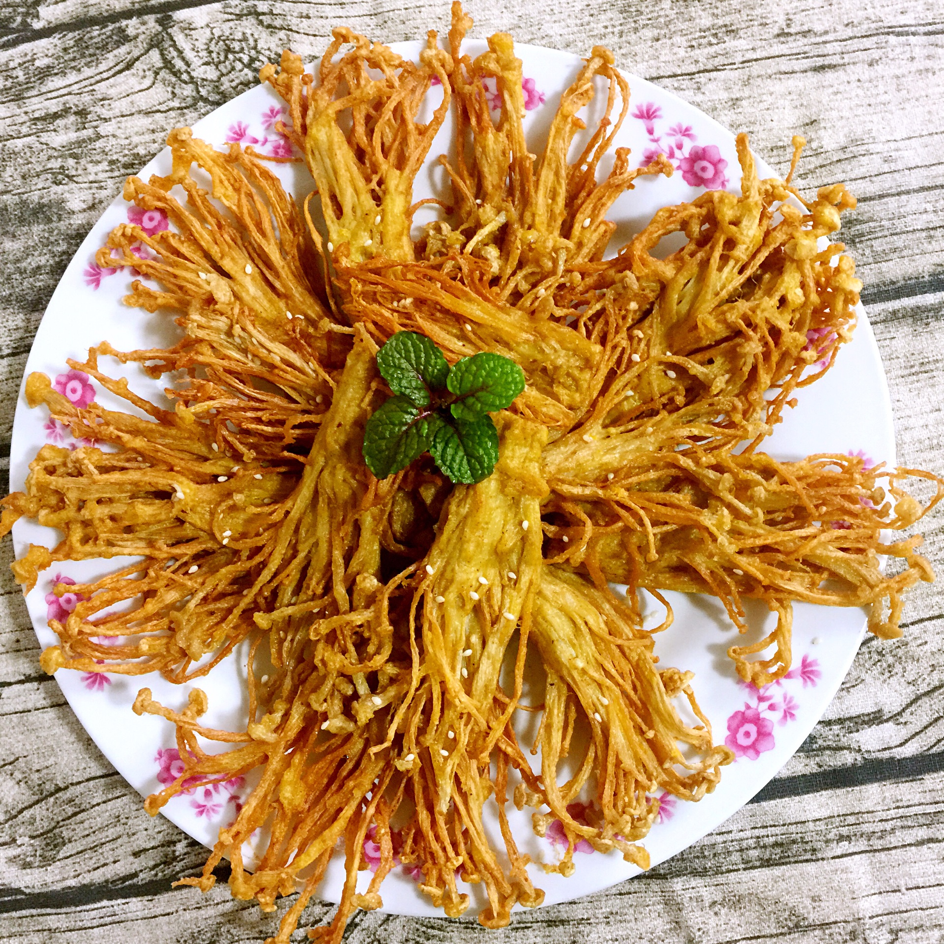 油炸金针菇