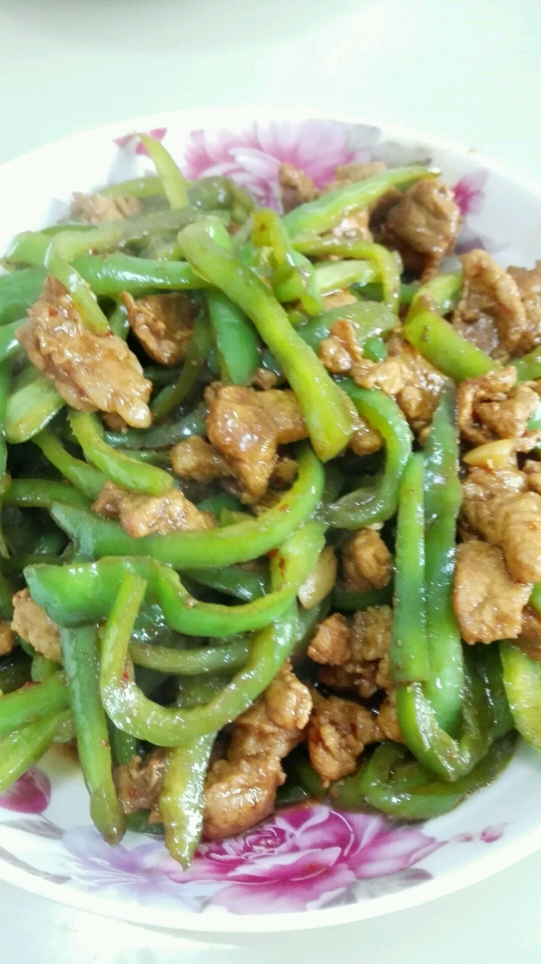 青椒炒肉的做法_【图解】青椒炒肉怎么做如何做好吃