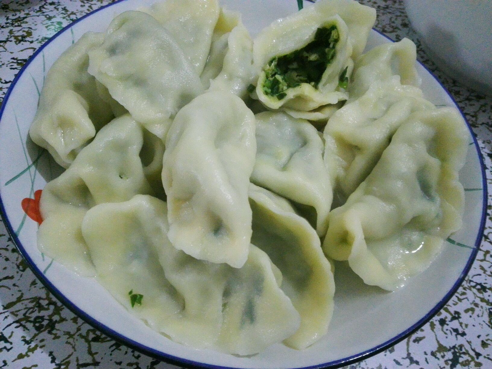 韭菜鸡蛋 水饺