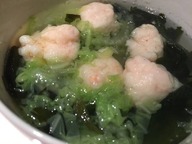 宝宝辅食【无盐】手工虾丸的做法图解12