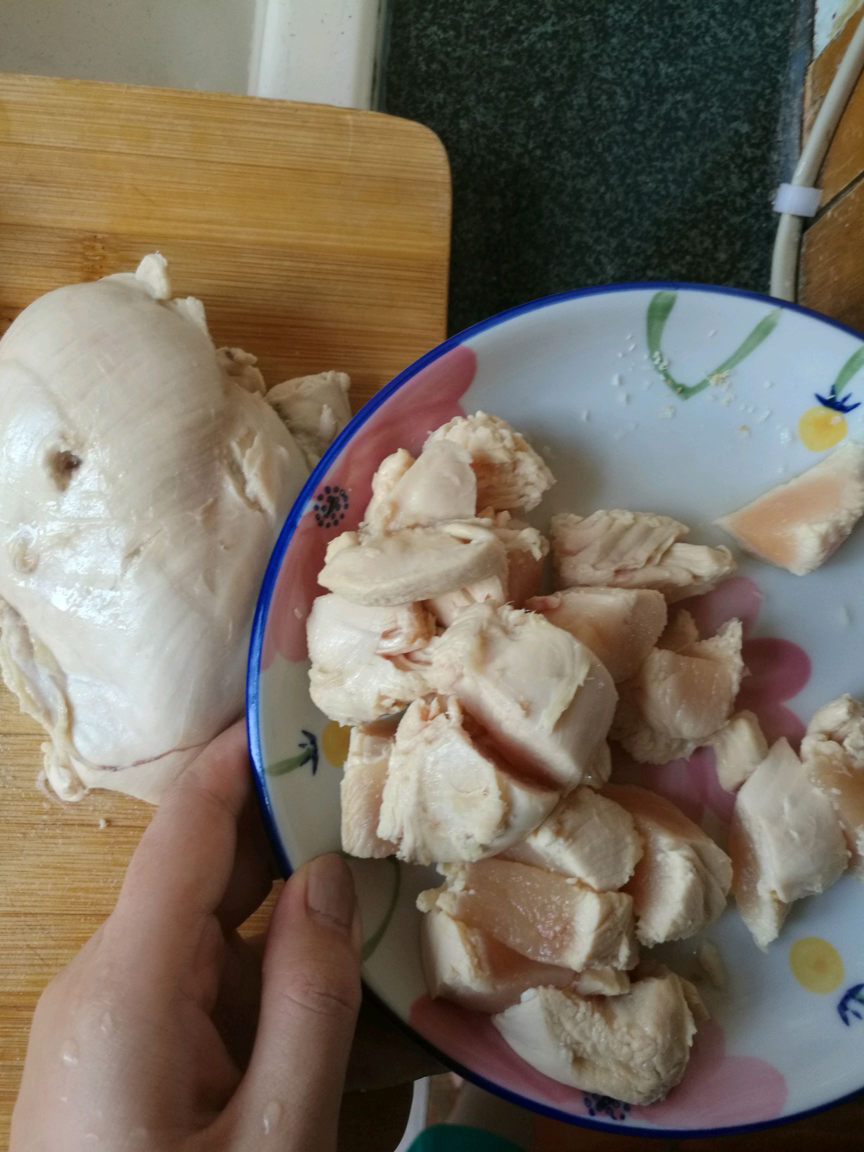 绿咖喱鸡胸肉的做法