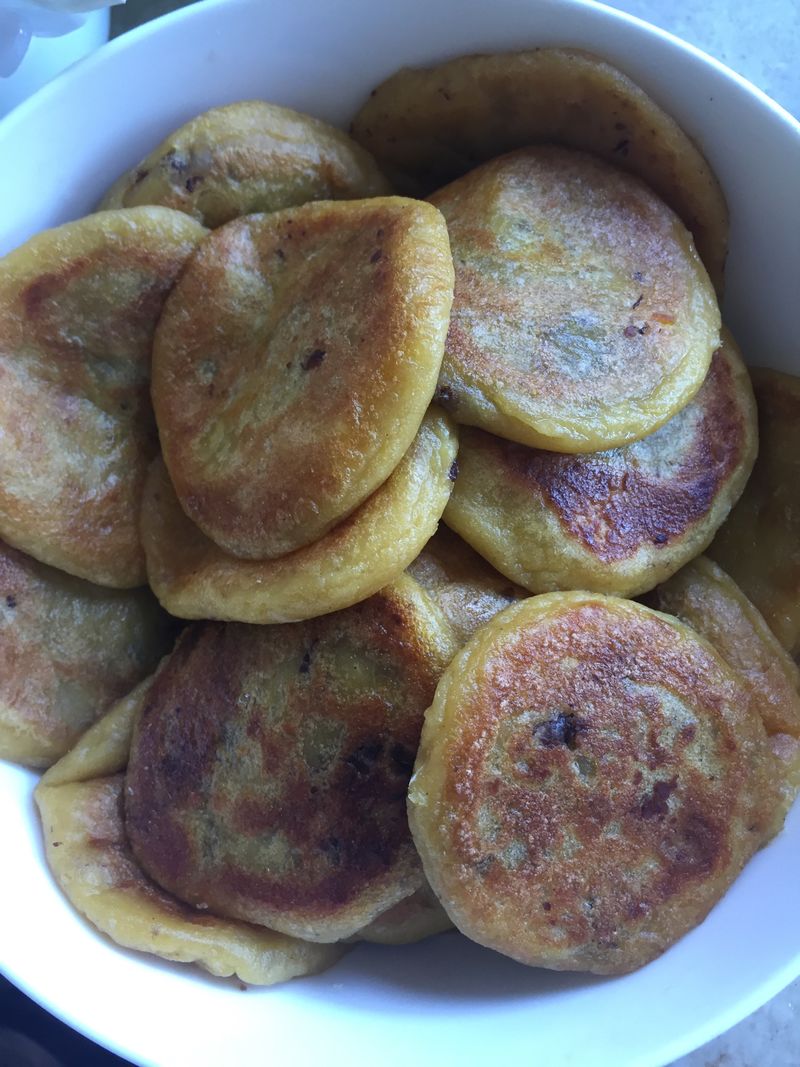 红薯红豆饼的做法