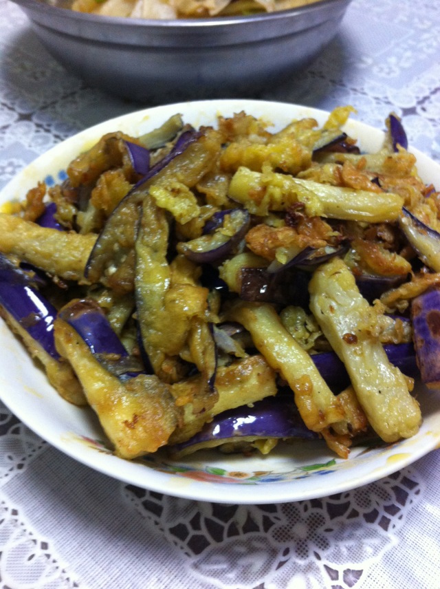炸茄子