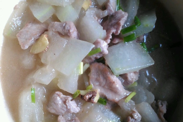 冬瓜瘦肉汤的做法_【图解】冬瓜瘦肉汤怎么做