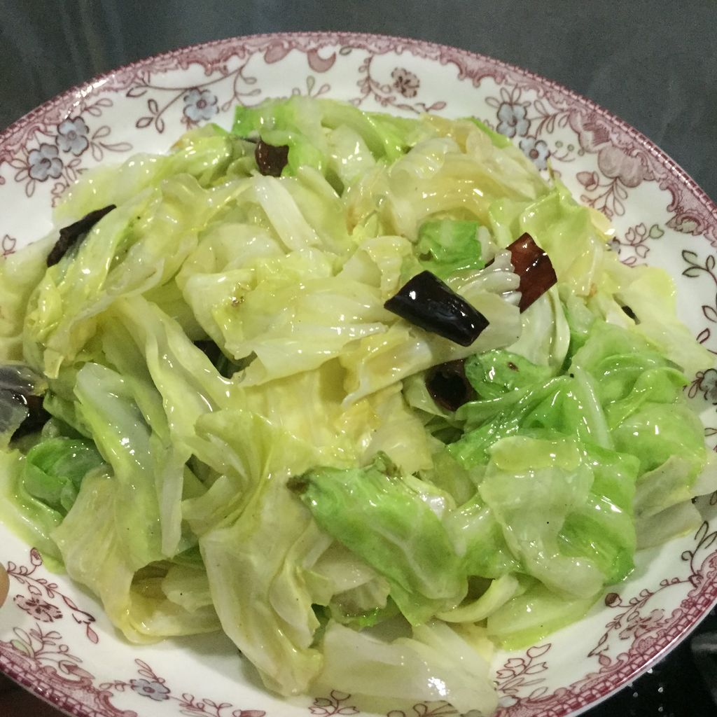 素炒莲花白