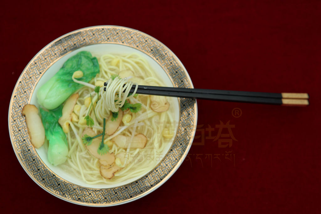 松茸煮拉面