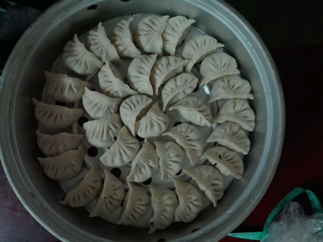 素菜饺子的做法图解7