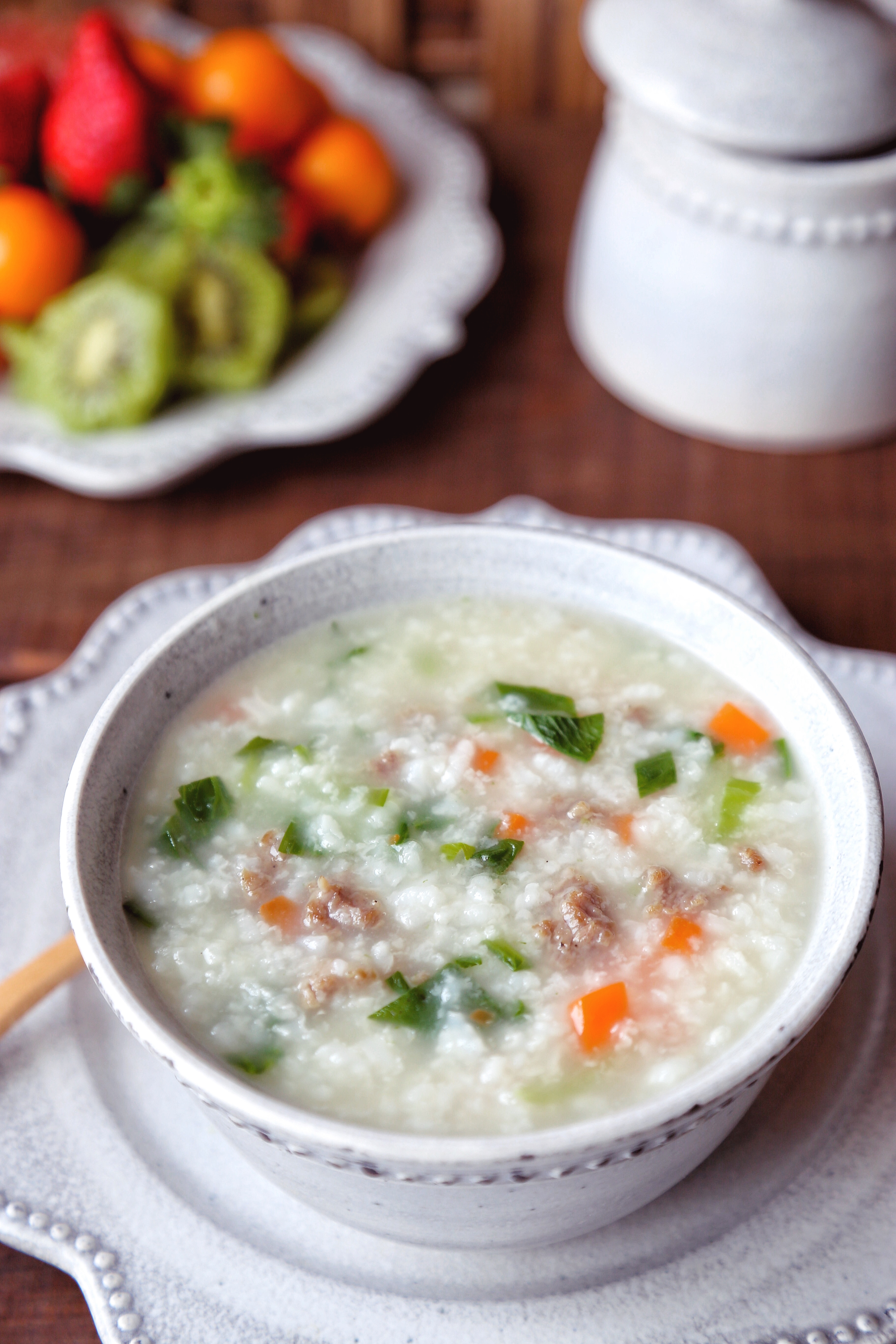 牛肉青菜粥#柏翠辅食节-营养佐餐