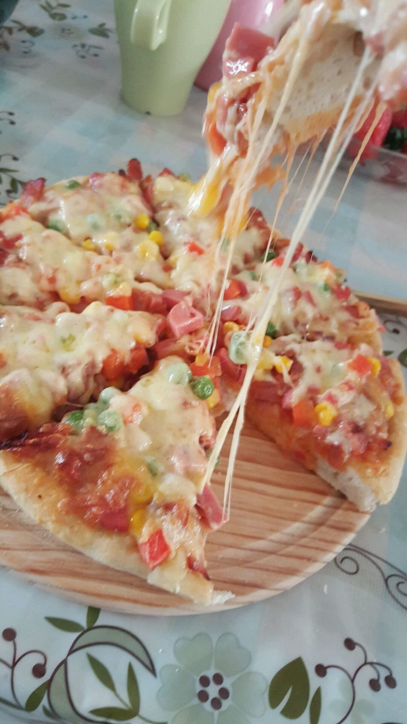 培根火腿披萨