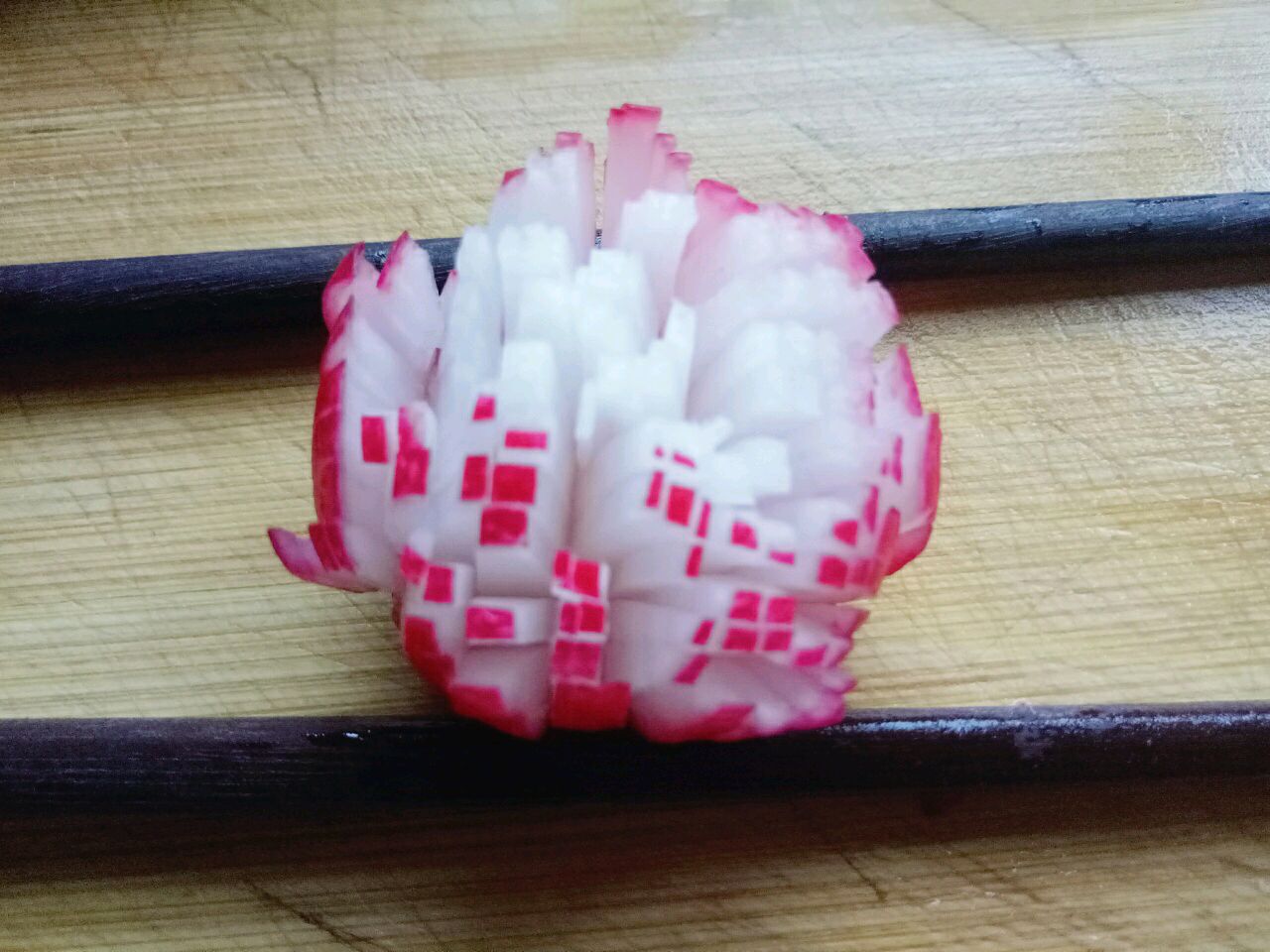 糖醋萝卜花