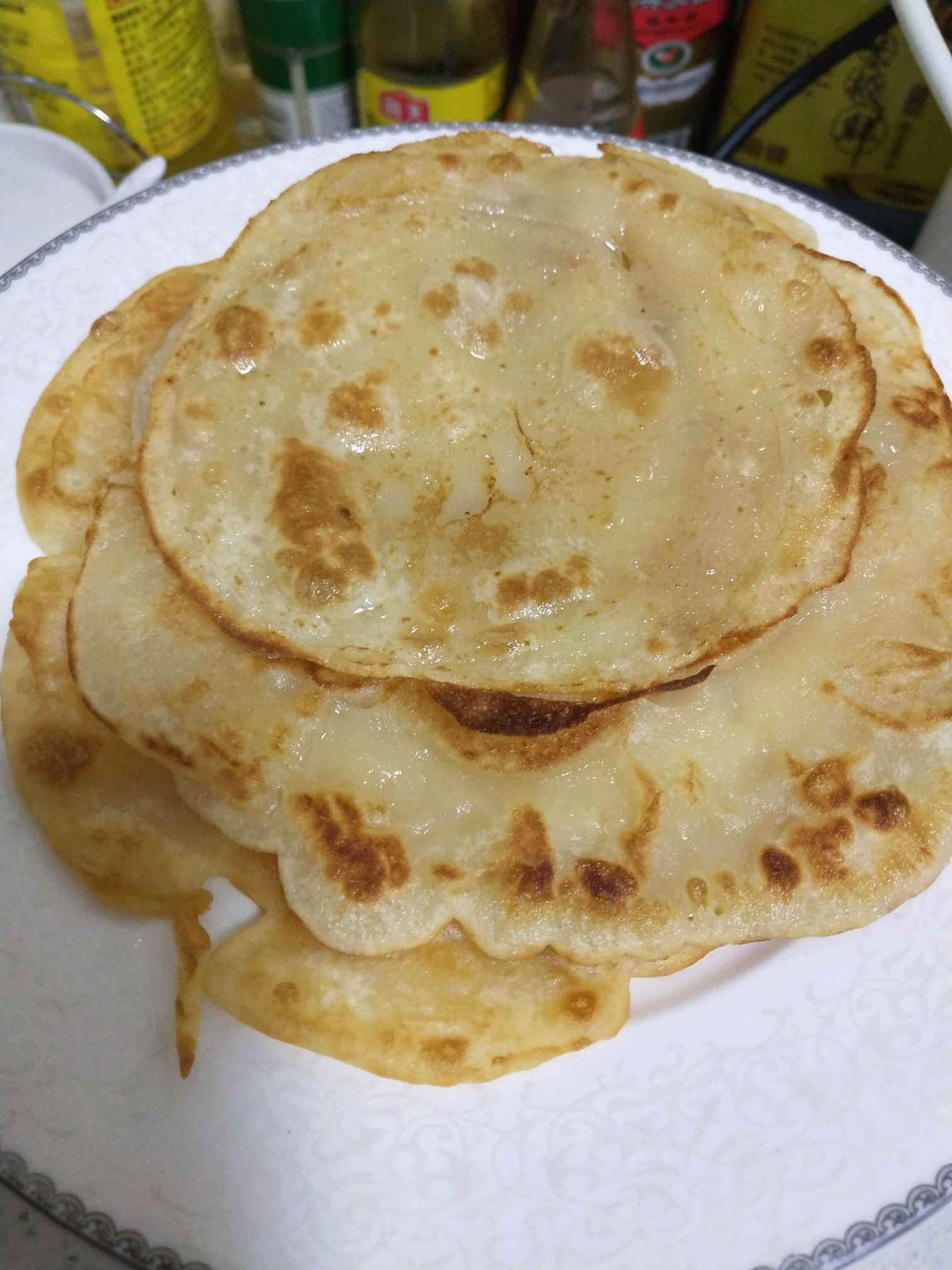 面粉菜饼